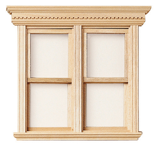 Dollhouse Miniature Yorktown Side By Side Window